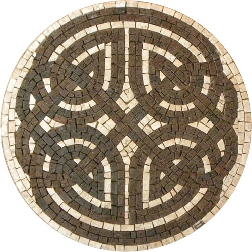 Mandala Mosaico Trama Celta I R0292 - 90 Cm