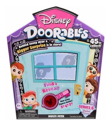 Disney Doorables Multi Peek Princesas Serie 6 Coleccionables