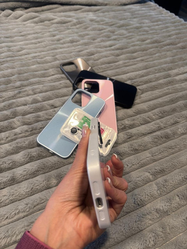 Funda Iphone 13 Pro Max Compatible Magsafe Cristal Prot Cam Blanco Iphone 13 Pro Max