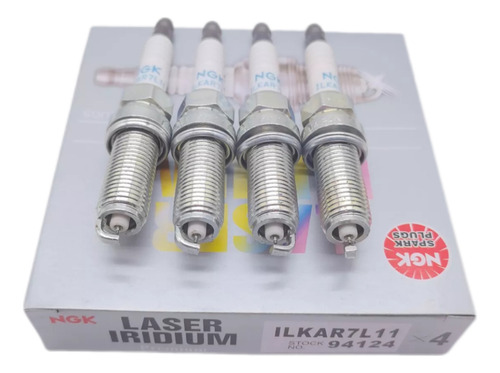 Kit 4 Bujías Laser Iridium Para Mazda 2 Mazda 3 Cx-3 Cx-5