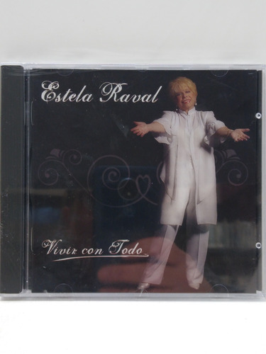 Estela Raval Vivir Con Todo Cd Nuevo