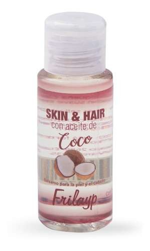 Aceite De Coco Piel Y Cabello X30ml Frilayp