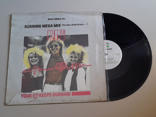 Blind Date You Keeps Burning Maxi Single Lp 1986 Sono Music 