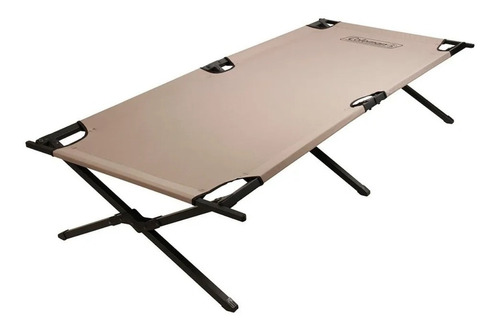 Catre Coleman Plegable Acero Estilo Militar Hasta 136 Kg Camping