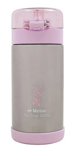Imagem 3 de 3 de Garrafa Flip Térmica Infantil Laiballet Metoo Bup Baby 350ml
