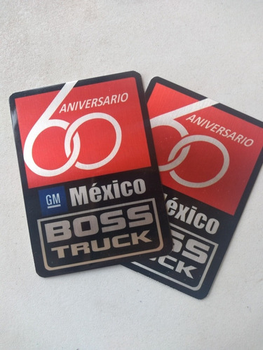 Emblema Boss Truck 60 Aniversario