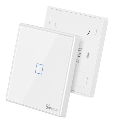 Imagen 3 de 6 de Sonoff T2 Eu 1c Rf - Control Remoto Touch 1 Canal
