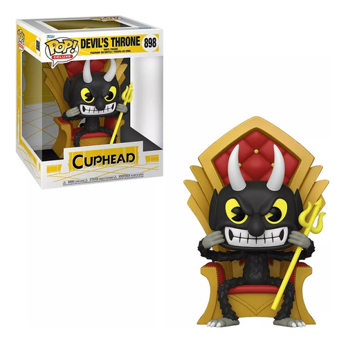 Funko Pop! Deluxe Cuphead Devil's Throne # 898 Orig. Replay