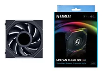 Comprar Fan Gamer Lian Li Uni Fan Tl Lcd 120 Negro 120 mm Pwm Led Rgb