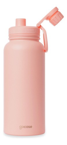 Gocase Fresh garrafa térmica de água aço inoxidável 950ml cor rosa