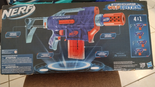 Nerf Elite 2.0 Wild Edition Stormcharge Con 20 Elite Dardos (Usado)