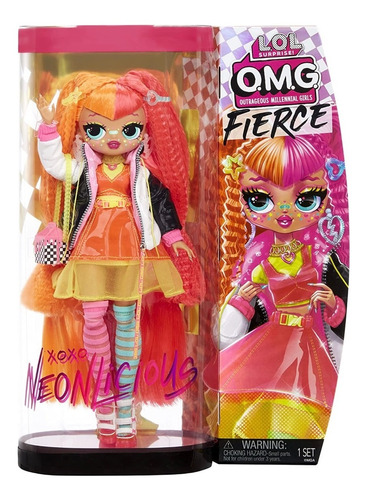 Muñeca Lol Surprise Omg Neonlicious Fierce Temporada 2022