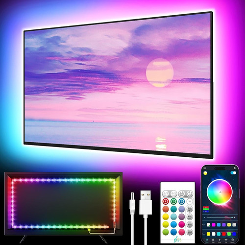 Luces Led Rgb  Tv 3m Inteligente Alexa Google Home App