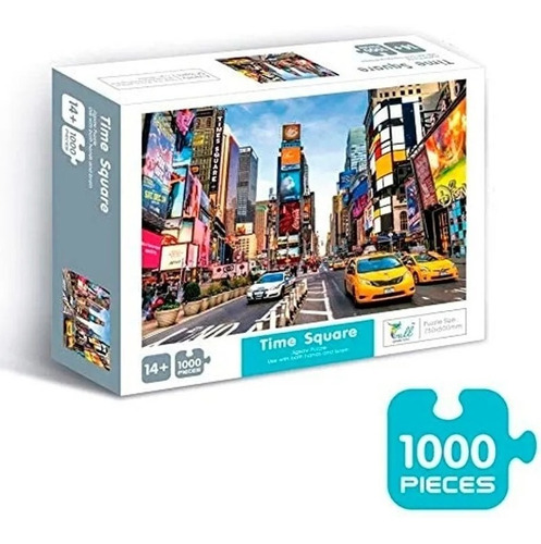 Puzzle -time Square- 1000 Piezas Original Ditoys