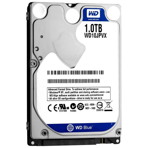 Hd 1tb Para Notebook Western Digital Wd Blue Model Wd10jpvx