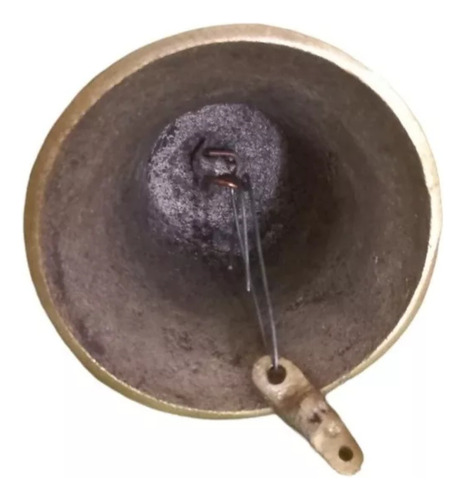 Imagen 2 de 2 de Campana De Bronce Masiso, Alto 8cm, Nueva