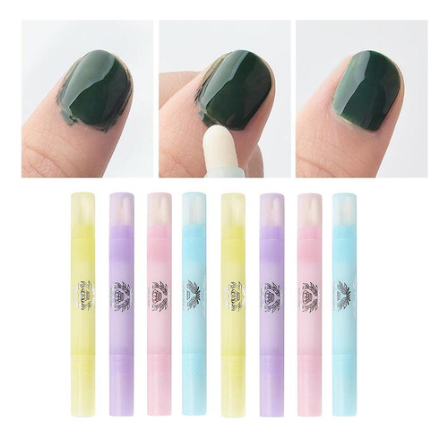 2pcs Corrector Uv Gel De Uñas Eliminar Uñas Pegamento