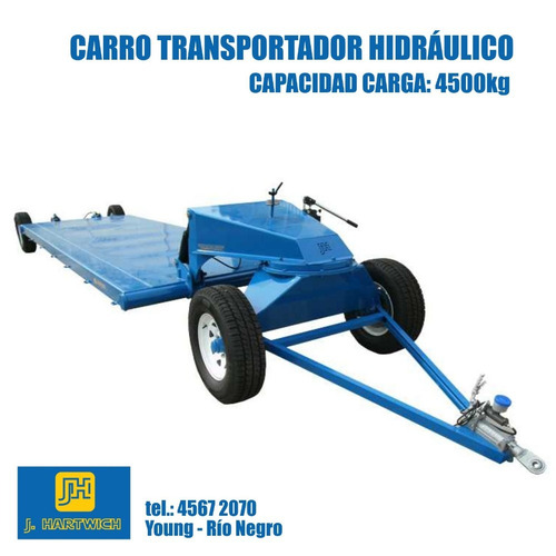 Carro Transportador Hidráulico Multiuso 4500kg J. Hartwich