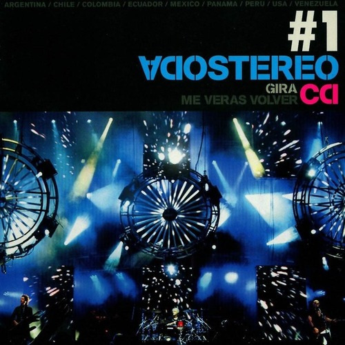 Soda Stereo Me Veras Volver 1 Cd Gira 2007 Oferta Cerat&-.
