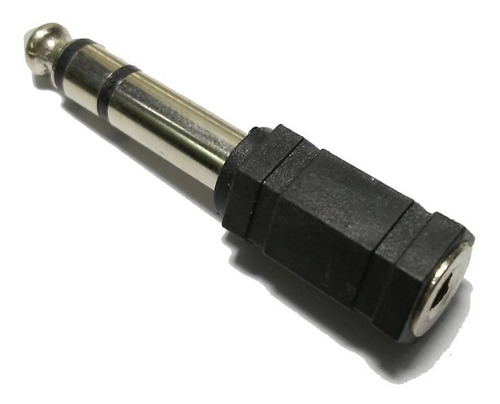 Adaptador Conector Plug 6.5mm Estereo A Jack 3,5mm Estereo