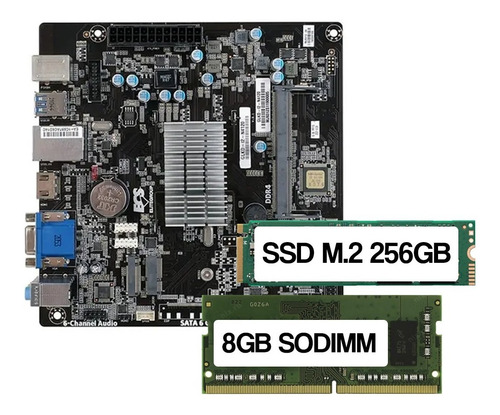 Combo Actualizacion Ecs + Intel N4020 + 8gb Ram + 256gb Oem