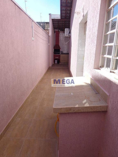 Casa Com 3 Dormitórios À Venda, 127 M² Por R$ 551.990,00 - Residencial Terras Do Barão - Campinas/sp - Ca2030
