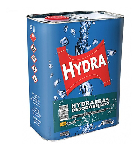Aguarras Hydra Hydrarras Desodorizado X 4 Bajo Olor  - Alfa 