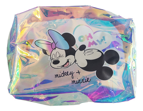 Portacosmeticos Mickey Minnie Mouse Original Disney Clandy