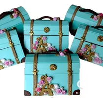 Comprar 3 Souvenirs Cofres! Paris Shabby Chic Vintage Alicia Frozen!