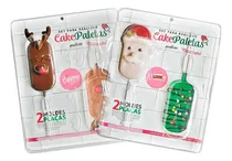Comprar Set De 2 Moldes Placas Cakepaletas Navidad Parpen - Cc