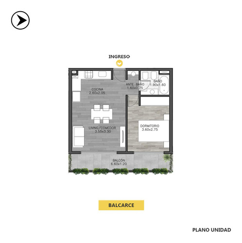 Departamento - Parque España