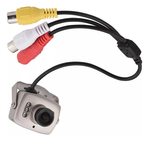 W Mini Cámara De Seguridad Cctv Cctv Con Cable De 6 Led,