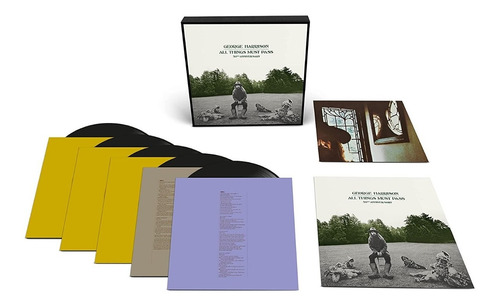 George Harrison All Things Must Pass Deluxe 5 Lp Box Set.