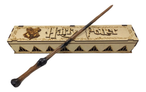 Varita Harry Potter + Estuche Coleccionador Madera Fenix