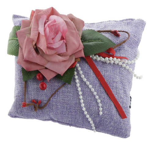 1 Pieza Bolsas De Carbón De Bambú Novedad Rosa Púrpura