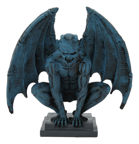 Estatua De Gárgola Gótica Escultura De Resina Decorativa Rea