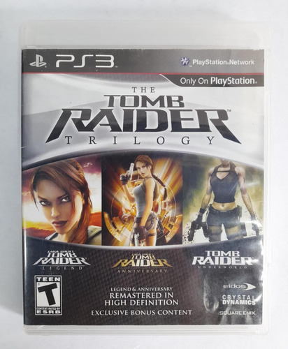 Tomb Raider Trilogy Ps3 Fisico