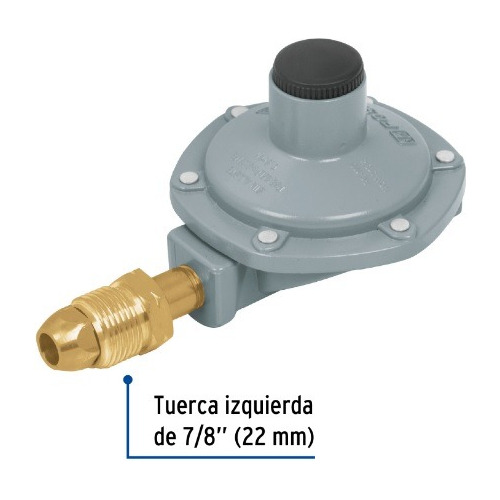Regulador De Gas De 1 Vía Foset ¡incluye Envío!