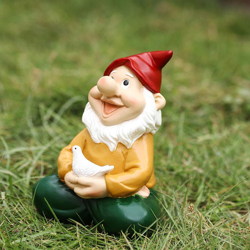 Estatuas De Gnomos De Resina, Figuras De Enanos, Adornos