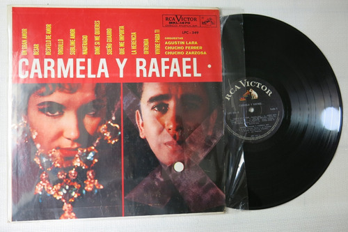 Vinyl Vinilo Lp Acetato Carmela Y Rafael Boleros 