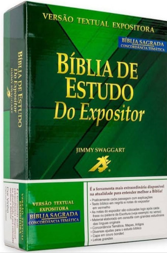 A Bíblia De Estudo Notas Do Expositor Ao Final De Cada Frase