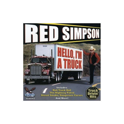 Simpson Red Hello I'm A Truck Usa Import Cd