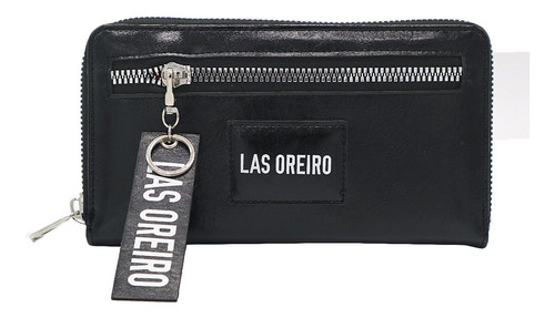 Billetera Monedero Las Oreiro Fichero Pu Elegante Original