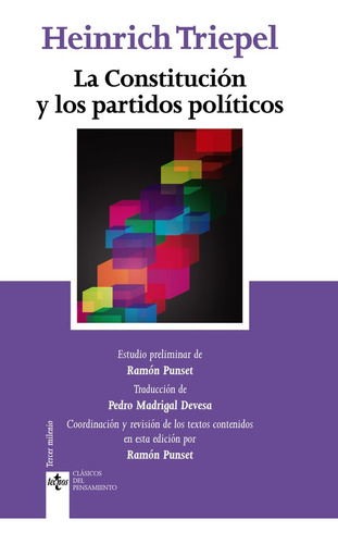 Constitucion Y Los Partidos Politicos,la - Triepel,teinrich
