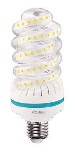 Foco Led Ahorrador Espiral 14 W Luz Cálida Adir 5365