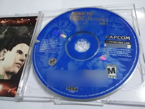 Jogo Resident Evil Code: Veronica - DreamCast (Europeu) - MeuGameUsado