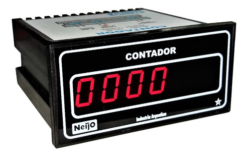 Contador Digital P/sensor Pnp O Npn,9999 Cuentas-12vcc-neijo