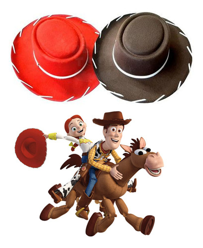 Sombrero Vaquero Comisario Disfraz Sheriff Woody Jessie Toy
