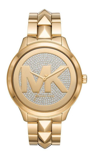 Relógio Feminino Michael Kors Runway Mercer Preto - Original