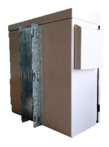 Gabinete Metalico Estanco Ip65 300 X 300 X 160 Mm Para Cctv